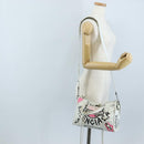 Balenciaga Graffiti Classic City S Bag Leather 2way White 431621 Auth 211307V-34
