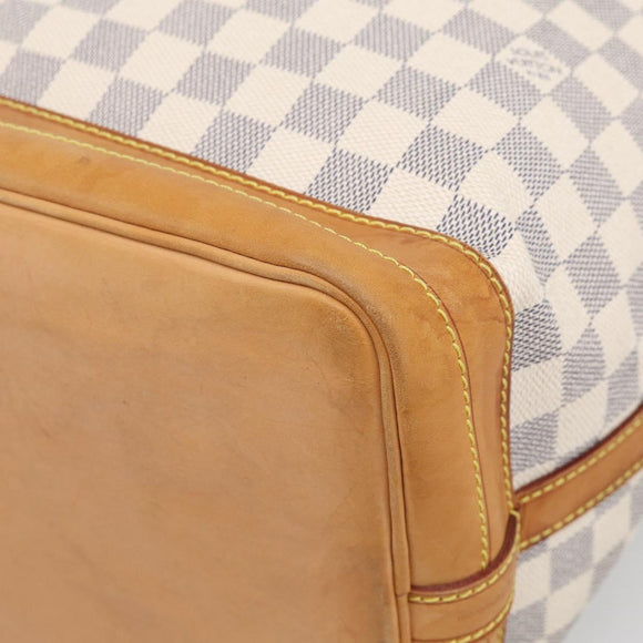 LOUIS VUITTON Damier Azur Noe Shoulder Bag N42222 LV Auth 211309V