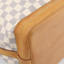 LOUIS VUITTON Damier Azur Noe Shoulder Bag N42222 LV Auth 211309V-12