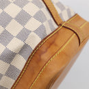 LOUIS VUITTON Damier Azur Noe Shoulder Bag N42222 LV Auth 211309V-15