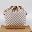 LOUIS VUITTON Damier Azur Noe Shoulder Bag N42222 LV Auth 211309V-24