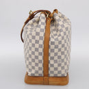 LOUIS VUITTON Damier Azur Noe Shoulder Bag N42222 LV Auth 211309V-5