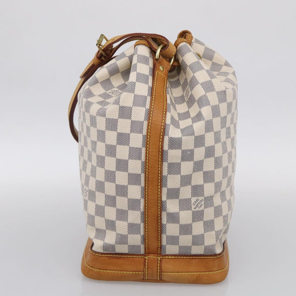 LOUIS VUITTON Damier Azur Noe Shoulder Bag N42222 LV Auth 211309V