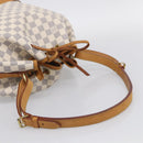 LOUIS VUITTON Damier Azur Noe Shoulder Bag N42222 LV Auth 211309V-7
