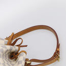 LOUIS VUITTON Damier Azur Noe Shoulder Bag N42222 LV Auth 211309V-8