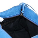 Balenciaga Le City Small Hand Bag Leather 2way Blue 811442 Auth 211310V-22