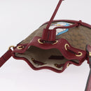 GUCCI Micro GG Supreme Fujiko Pro Shoulder Bag PVC Beige 647801 Auth 211311M-6