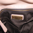 Miu Miu Matelasse Hand Bag Leather 2way Pink Gold Auth 211316M-21