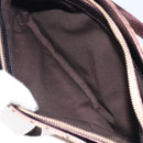 GUCCI GG Canvas Hand Bag Beige Gold 131324 Auth 211317V-26