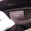 GUCCI GG Canvas Hand Bag Beige Gold 131324 Auth 211317V-28