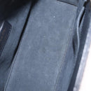 Christian Dior Lady Dior Hand Bag Leather 2way Black Gold Auth 211318SM-24