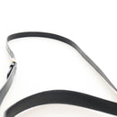 PRADA Arche Shoulder Bag Nylon Leather 2way Black Gold Auth 211320V-13