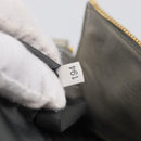 Miu Miu Vitellolux Hand Bag Leather 2way Gray Gold Tone Auth 211327V-24