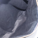 Miu Miu Hand Bag Vittero Dino Leather 2way Black Gold Auth 211328V-24