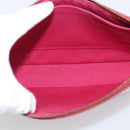 LOUIS VUITTON Vernis Pochette Accessoires Rose Andian M91574 Auth 211332-17