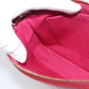 LOUIS VUITTON Vernis Pochette Accessoires Rose Andian M91574 Auth 211332-19