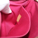 LOUIS VUITTON Vernis Pochette Accessoires Rose Andian M91574 Auth 211332-21