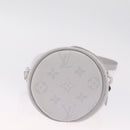 LOUIS VUITTON Monogram White Chalk Nanobag Bag Gray M44631 LV Auth 211334V-10