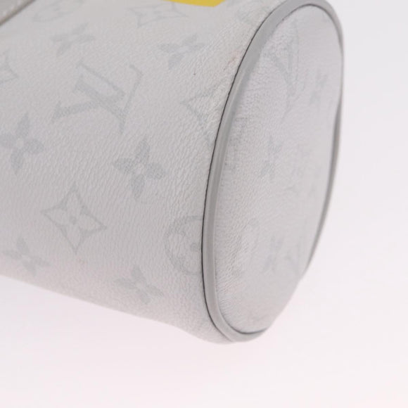 LOUIS VUITTON Monogram White Chalk Nanobag Bag Gray M44631 LV Auth 211334V