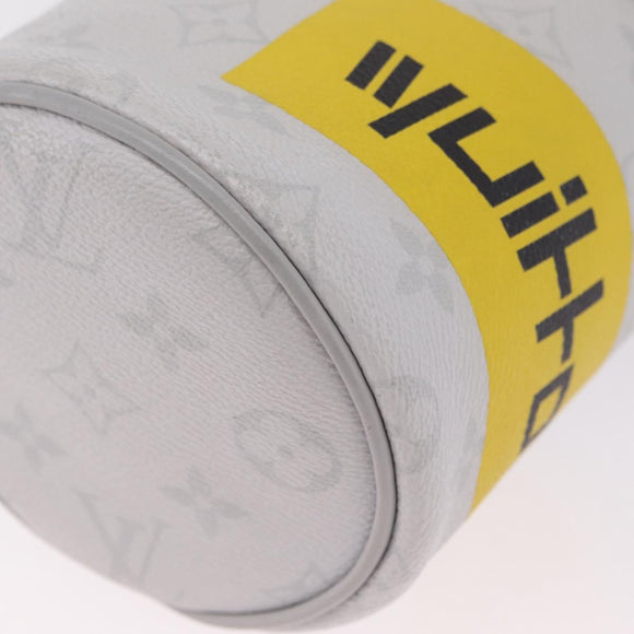 LOUIS VUITTON Monogram White Chalk Nanobag Bag Gray M44631 LV Auth 211334V