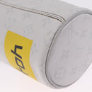 LOUIS VUITTON Monogram White Chalk Nanobag Bag Gray M44631 LV Auth 211334V-13