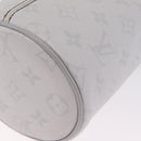 LOUIS VUITTON Monogram White Chalk Nanobag Bag Gray M44631 LV Auth 211334V-14