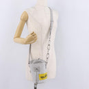 LOUIS VUITTON Monogram White Chalk Nanobag Bag Gray M44631 LV Auth 211334V-21