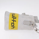 LOUIS VUITTON Monogram White Chalk Nanobag Bag Gray M44631 LV Auth 211334V-4
