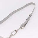 LOUIS VUITTON Monogram White Chalk Nanobag Bag Gray M44631 LV Auth 211334V-8