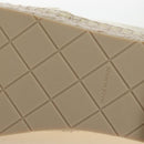 CHANEL Matelasse shoes Lamb Skin 37 Ivory CC Auth 211335M-13