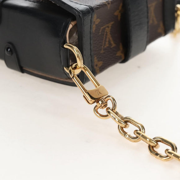 LOUIS VUITTON Monogram Pochette Trunk Vertical Bag M63913 LV Auth 211344M