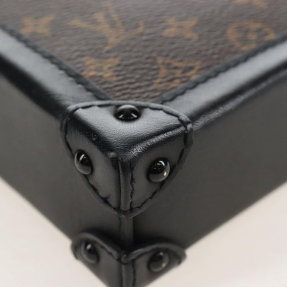 LOUIS VUITTON Monogram Pochette Trunk Vertical Bag M63913 LV Auth 211344M