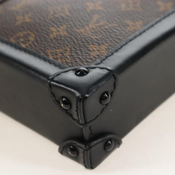 LOUIS VUITTON Monogram Pochette Trunk Vertical Bag M63913 LV Auth 211344M