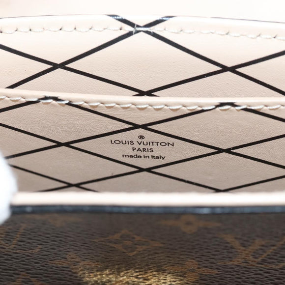 LOUIS VUITTON Monogram Pochette Trunk Vertical Bag M63913 LV Auth 211344M