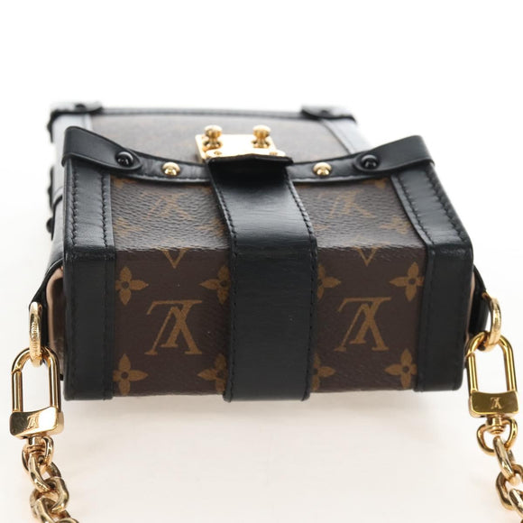 LOUIS VUITTON Monogram Pochette Trunk Vertical Bag M63913 LV Auth 211344M