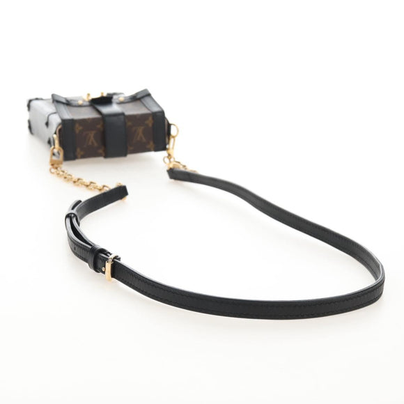 LOUIS VUITTON Monogram Pochette Trunk Vertical Bag M63913 LV Auth 211344M