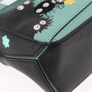 LOEWE Ghibli Spirited Away Soot Sprites Puzzle Bag Mini 2way Green Auth 211345SM-12