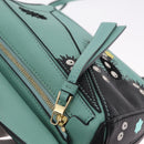 LOEWE Ghibli Spirited Away Soot Sprites Puzzle Bag Mini 2way Green Auth 211345SM-18