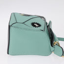 LOEWE Ghibli Spirited Away Soot Sprites Puzzle Bag Mini 2way Green Auth 211345SM-4