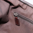 GUCCI GG Canvas Sherry Line Shoulder Bag Gold Beige 181092 Auth 211360V-21