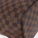 LOUIS VUITTON Damier Ebene Neverfull MM Tote Bag N51105 LV Auth 211374V-14