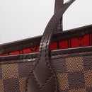 LOUIS VUITTON Damier Ebene Neverfull MM Tote Bag N51105 LV Auth 211374V-9