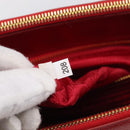 PRADA Galleria Hand Bag Safiano Leather 2way Red Gold Auth 211376V-24