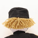 LOUIS VUITTON Groom Bellboy Stuffed Cotton Dark Brown LV Auth 211380M-10