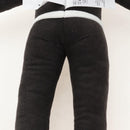 LOUIS VUITTON Groom Bellboy Stuffed Cotton Dark Brown LV Auth 211380M-16