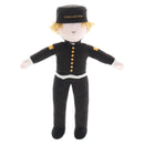 LOUIS VUITTON Groom Bellboy Stuffed Cotton Dark Brown LV Auth 211380M-2