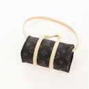 LOUIS VUITTON Groom Bellboy Stuffed Cotton Dark Brown LV Auth 211380M-23