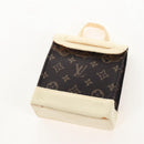 LOUIS VUITTON Groom Bellboy Stuffed Cotton Dark Brown LV Auth 211380M-24