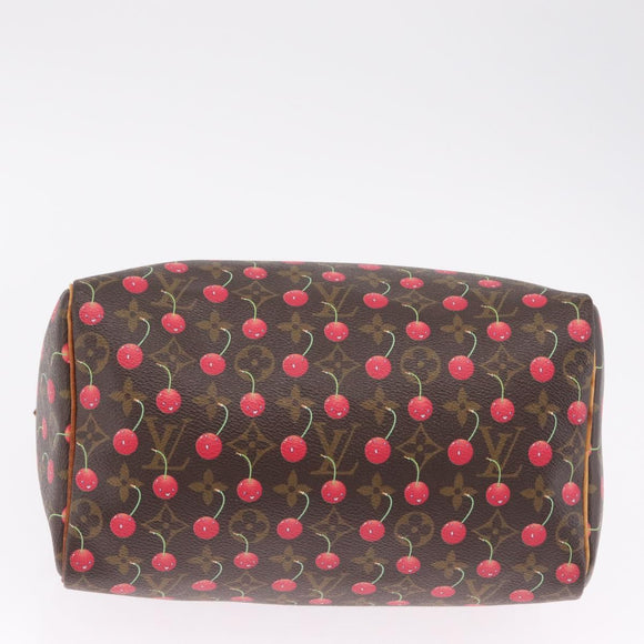 LOUIS VUITTON Monogram Cherry Speedy 25 Hand Bag M95009 LV Auth 211382SAV