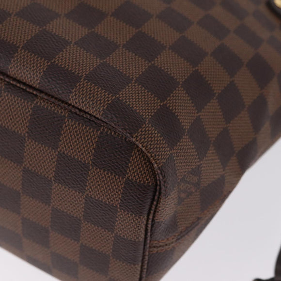 LOUIS VUITTON Damier Ebene Neverfull PM Tote Bag N51109 LV Auth 211385SAV